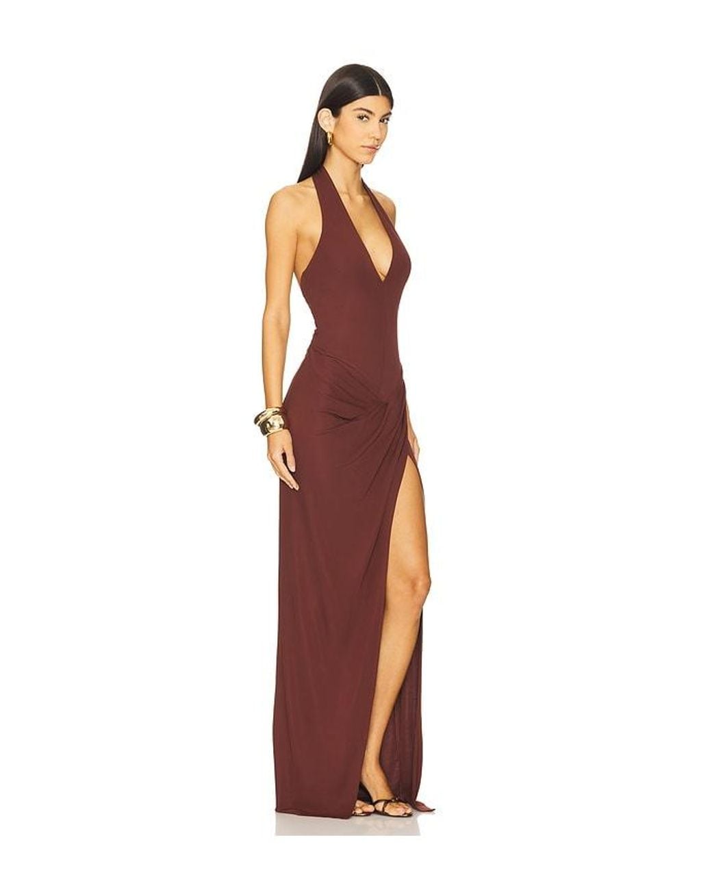Michael Costello Multicolor X Revolve Aura Gown