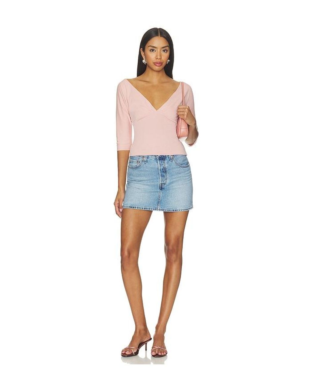 Levi's Blue Icon Skirt