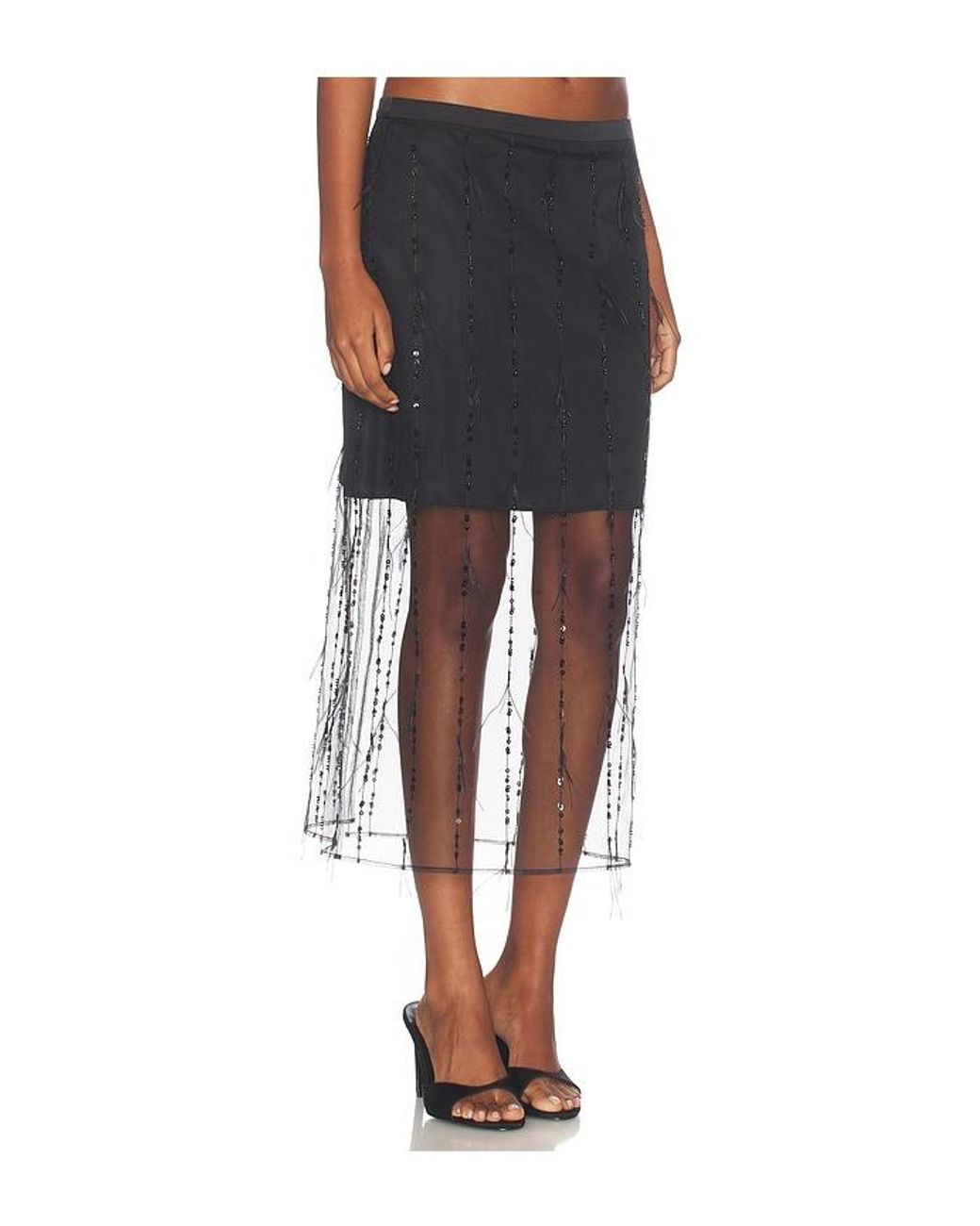 Rag & Bone Black Geena Skirt