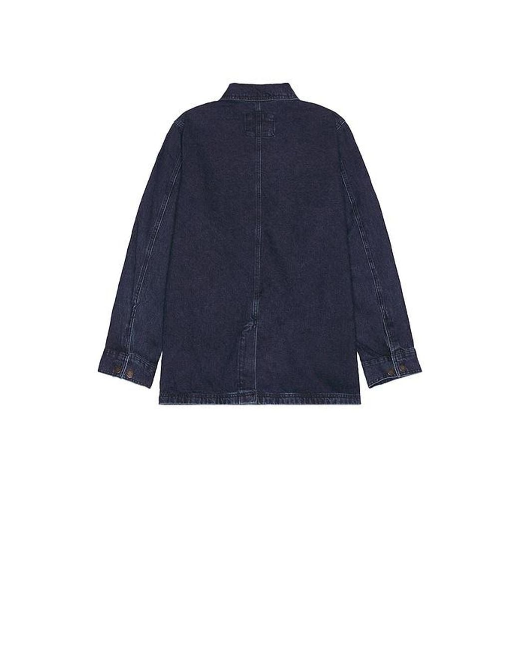 Dickies Blue Denim Chore Coat for men