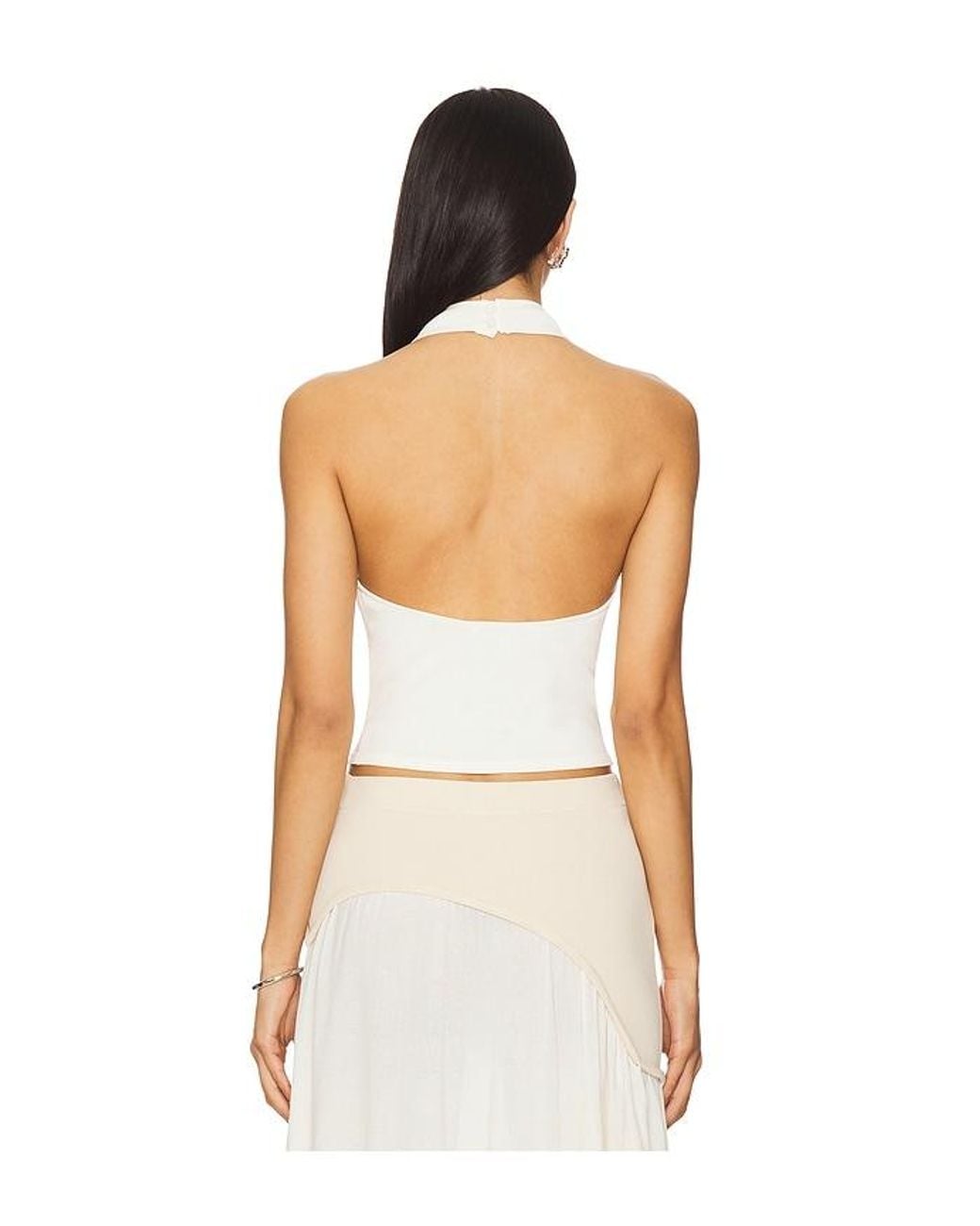 Solid & Striped White The Soglio Top
