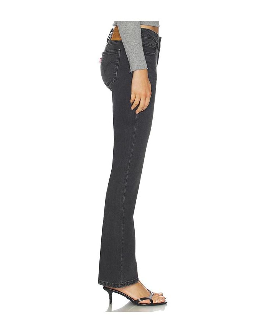 Levi's Blue Low Slim Boot Jeans