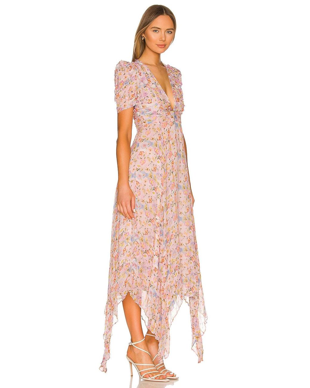 LoveShackFancy Akira Dress in Pink | Lyst UK