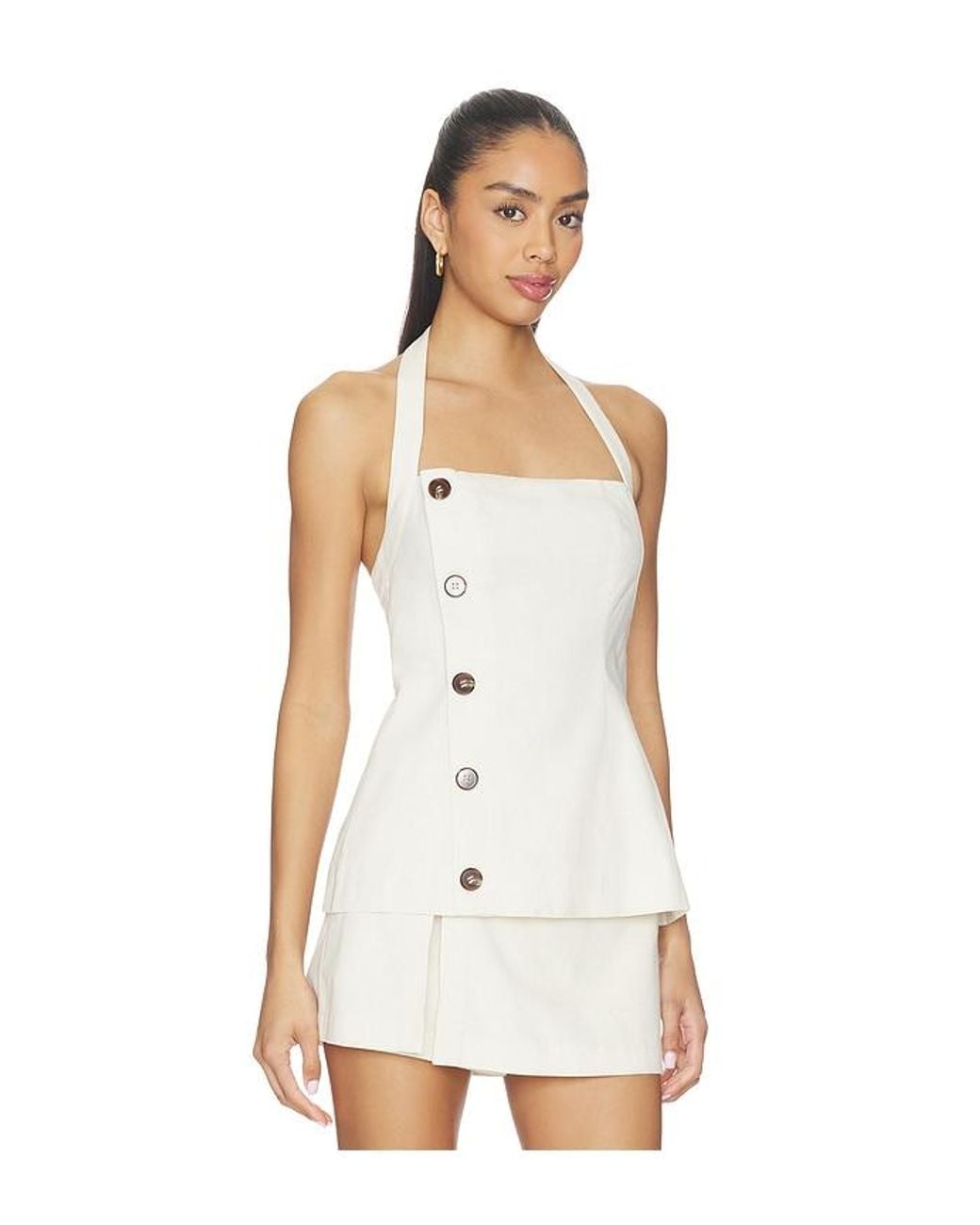 Lovers + Friends White Paulina Top