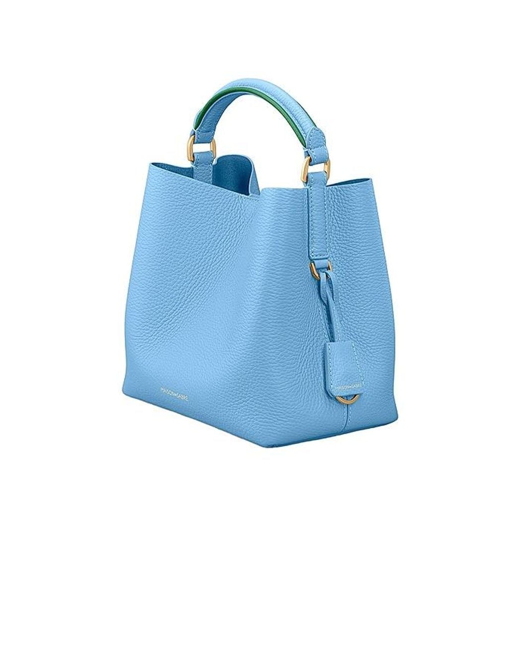 MAISON de SABR Blue The Mini Bucket Bag