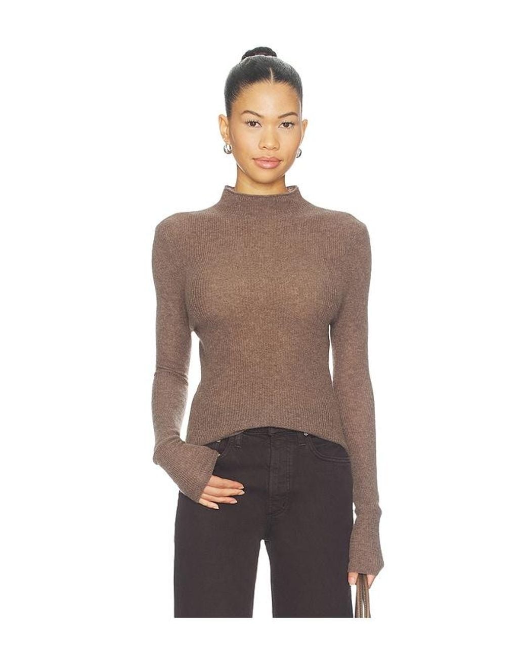 Citizens of Humanity Brown Leelah Turtleneck Sweater