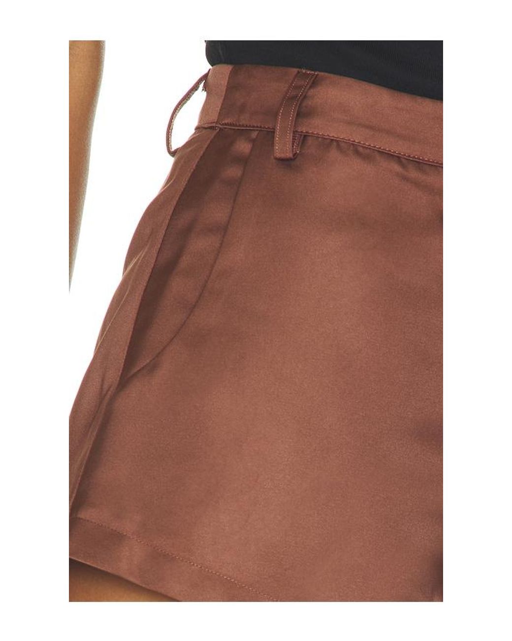 superdown Brown Shorts Jacinth