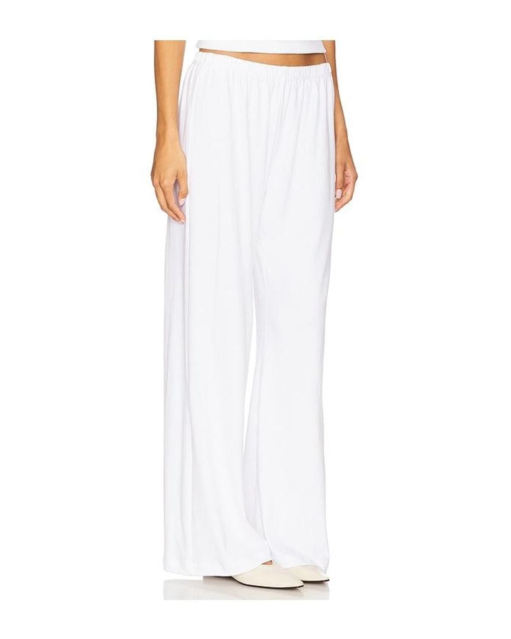 Leset White Nando Lounge Pant