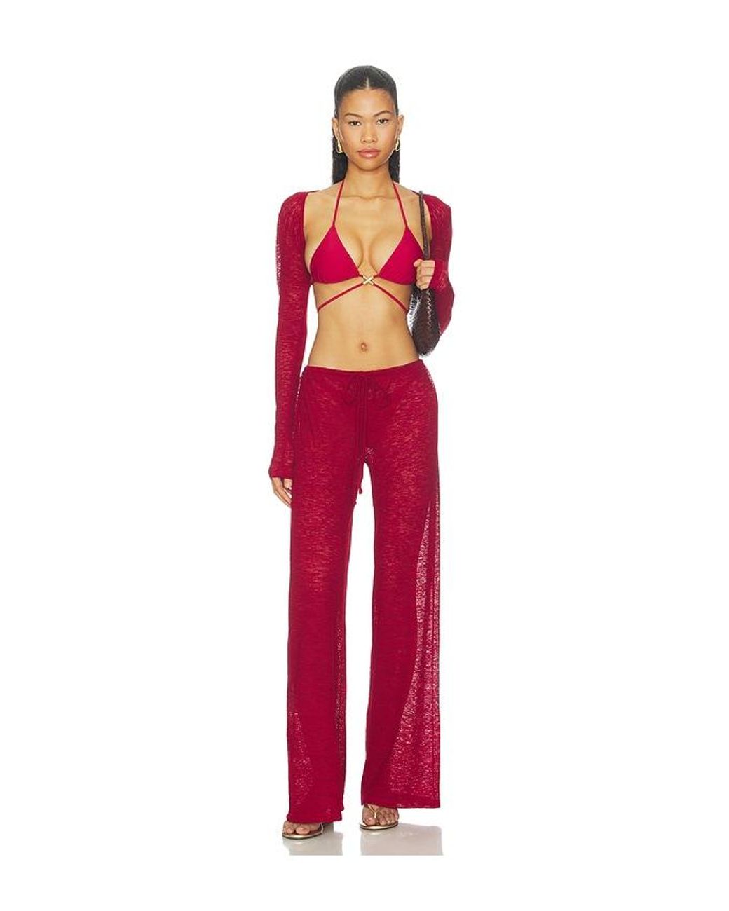 lovewave Red The Kimchi Pant