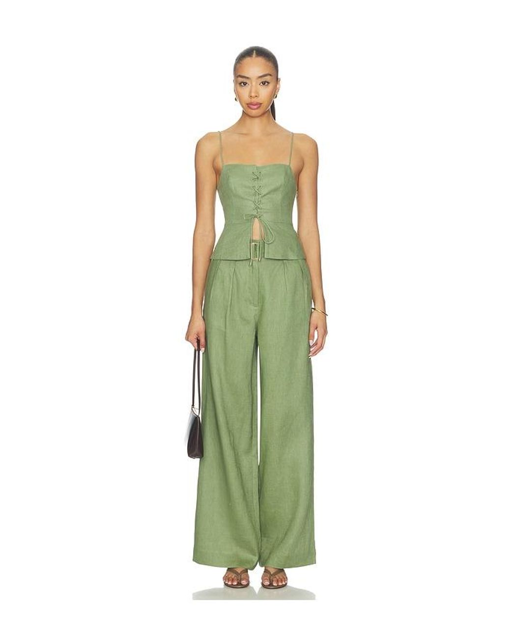Hevron Green Alina Pant