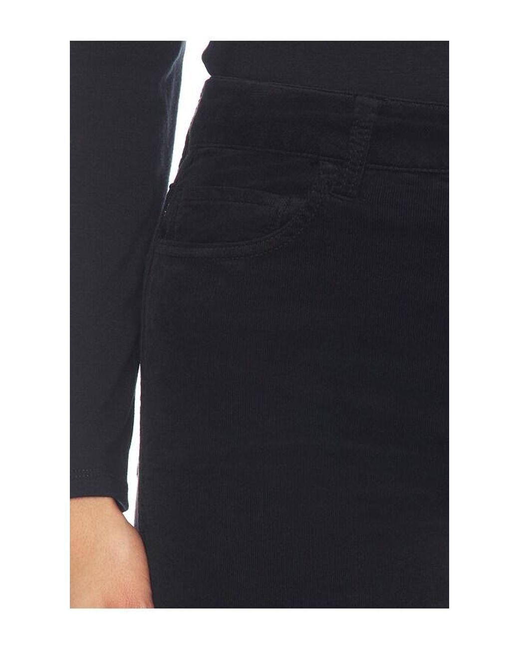 PAIGE Blue Sofia Flare Corduroy Pant