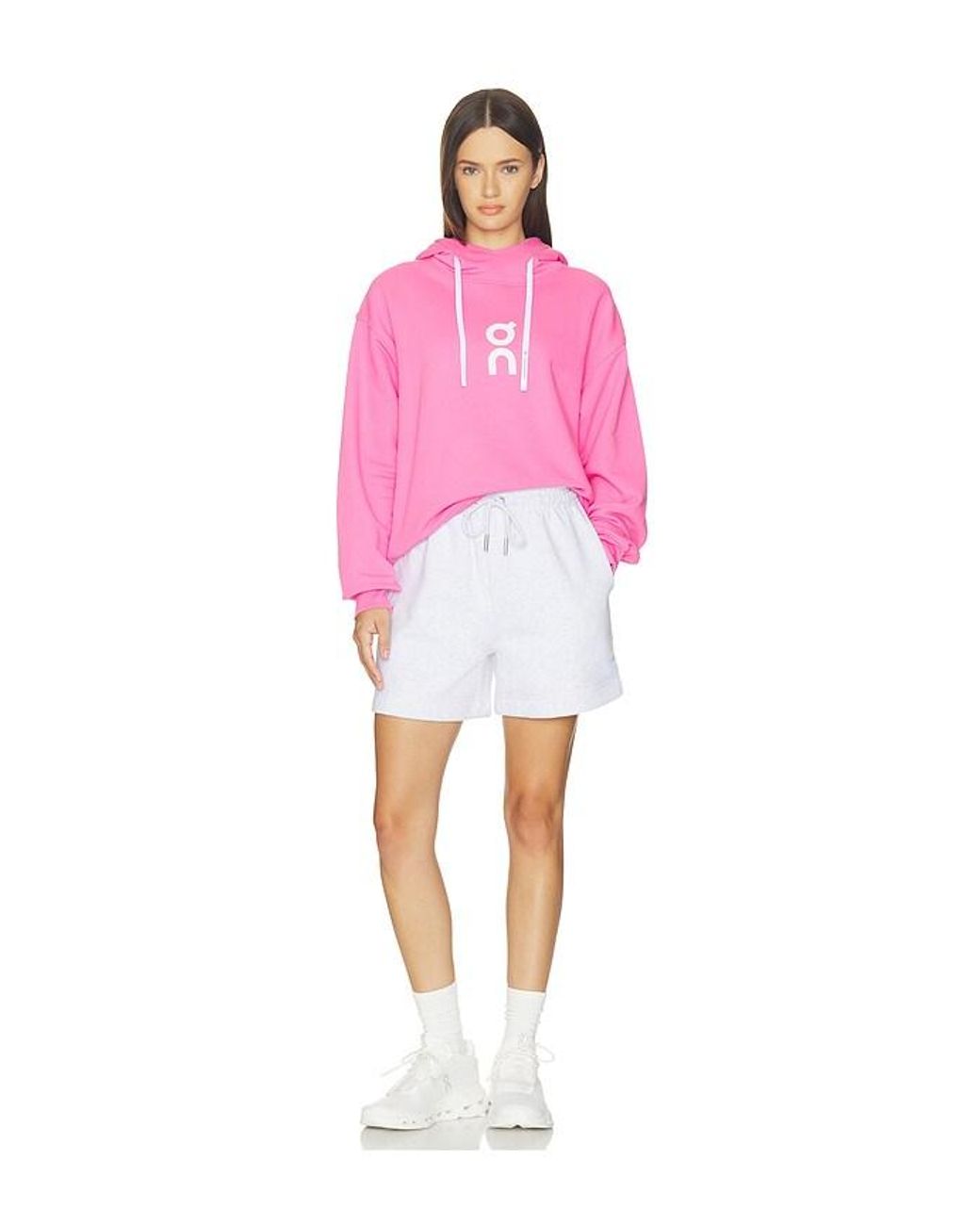 On Shoes Pink Club Hoodie