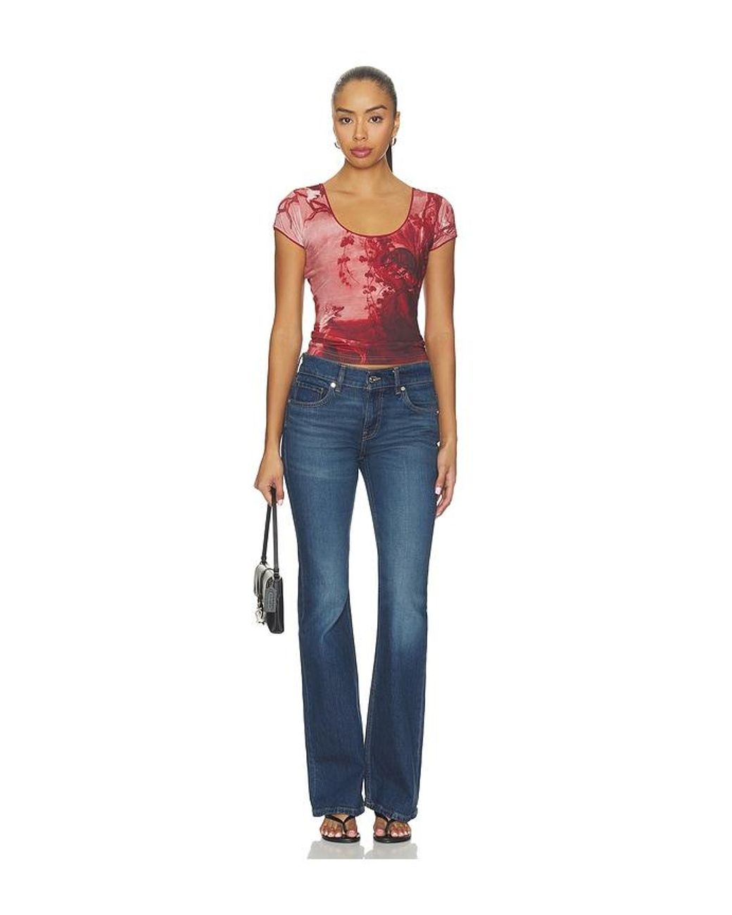 Tyler McGillivary Blue Zora Scoop Tee