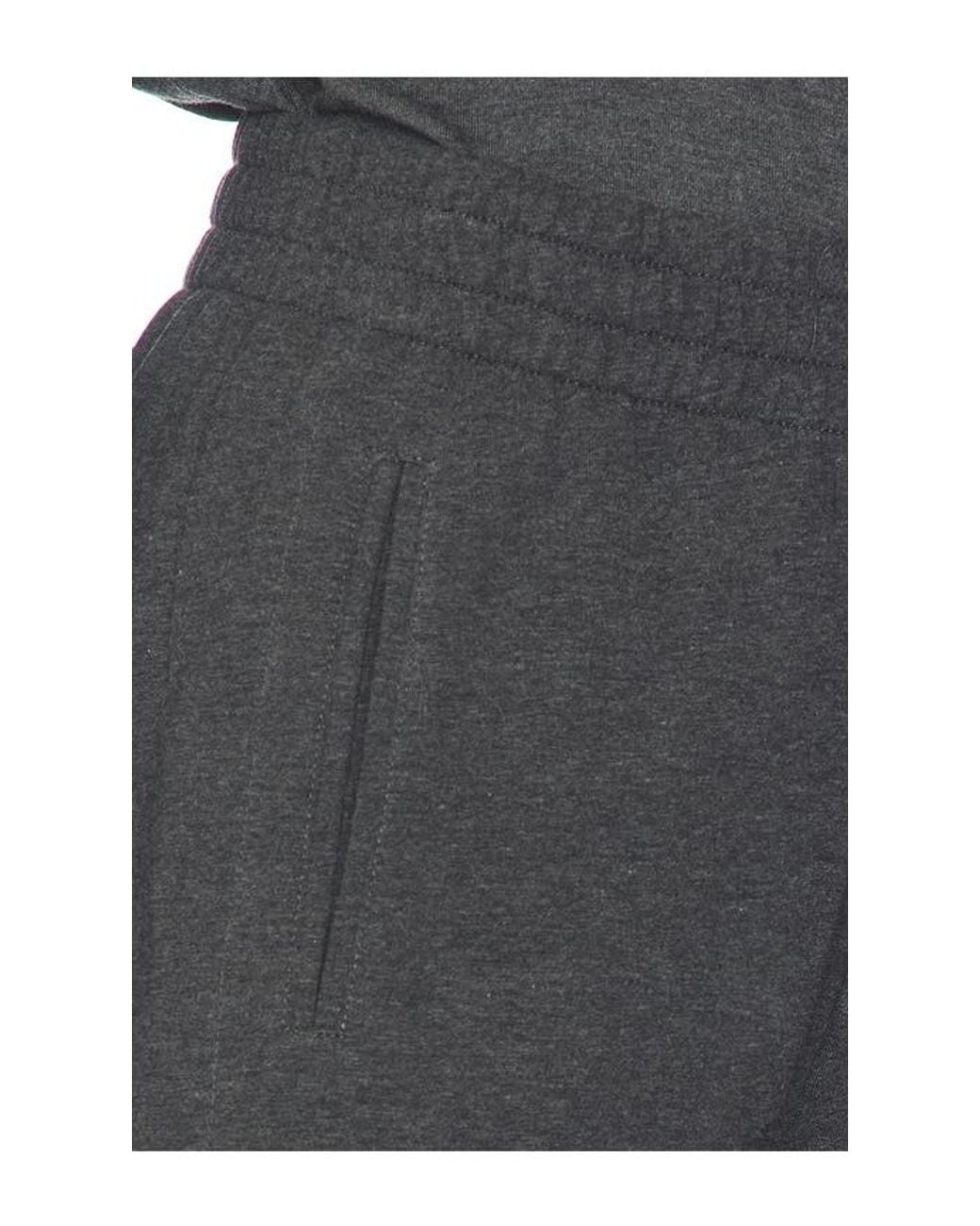 Norma Kamali Gray Boyfriend Puff Jog Pant