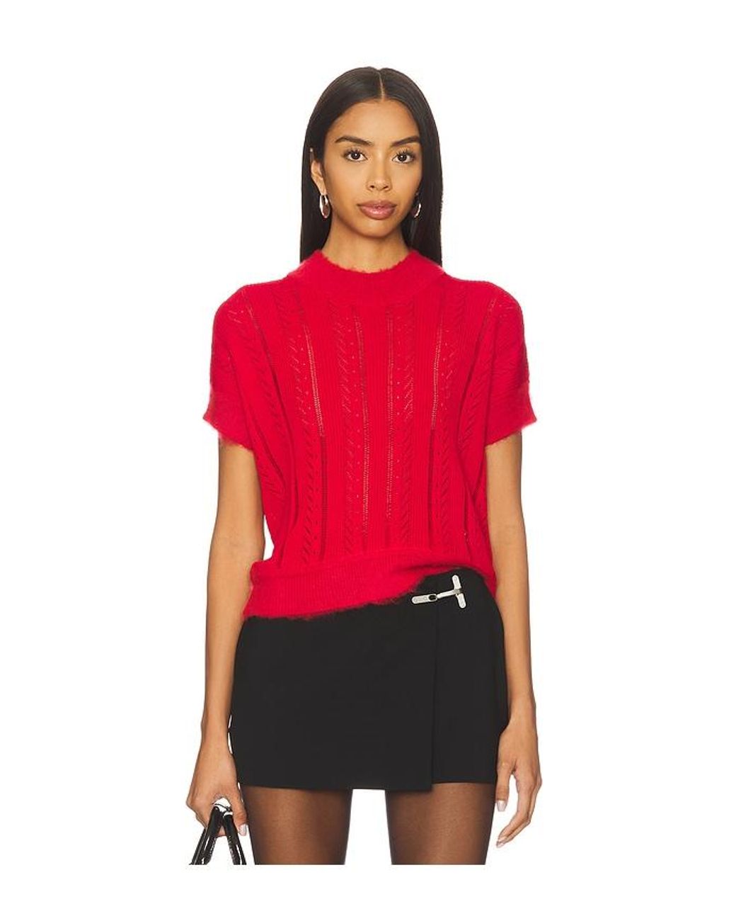 Vaillant Red Knit T-Shirt