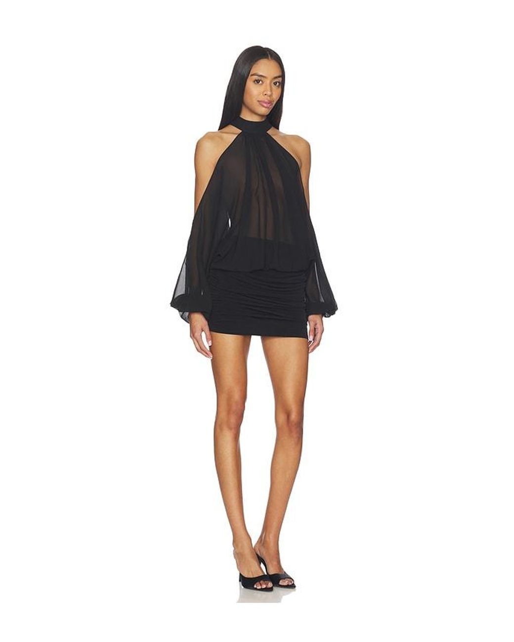 Nbd Black Kiora Mini Dress