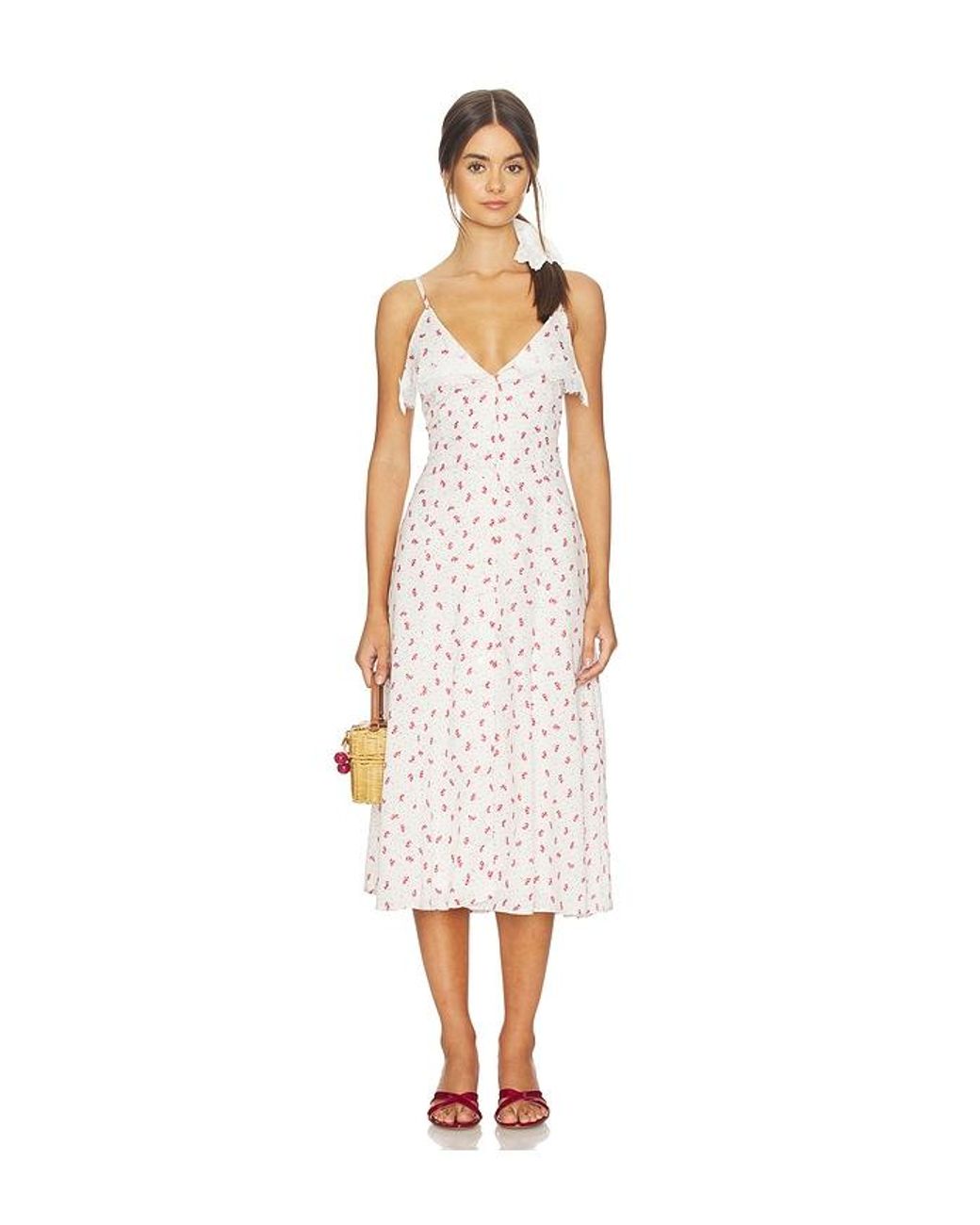Fait Par Foutch White Avery Dress