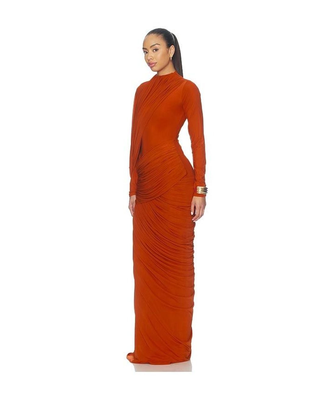 Deme by Gabriella Orange Suzie Dress