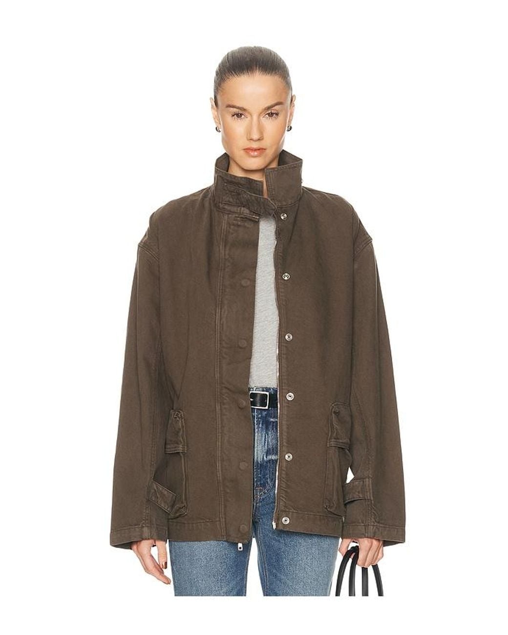 GRLFRND Brown Logan Jacket
