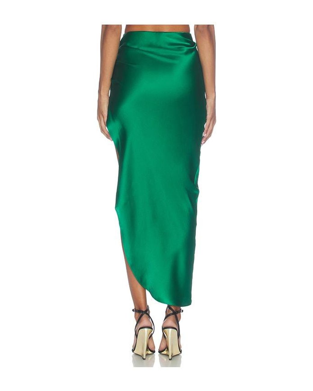 Amanda Uprichard Green X Revolve Samba Skirt