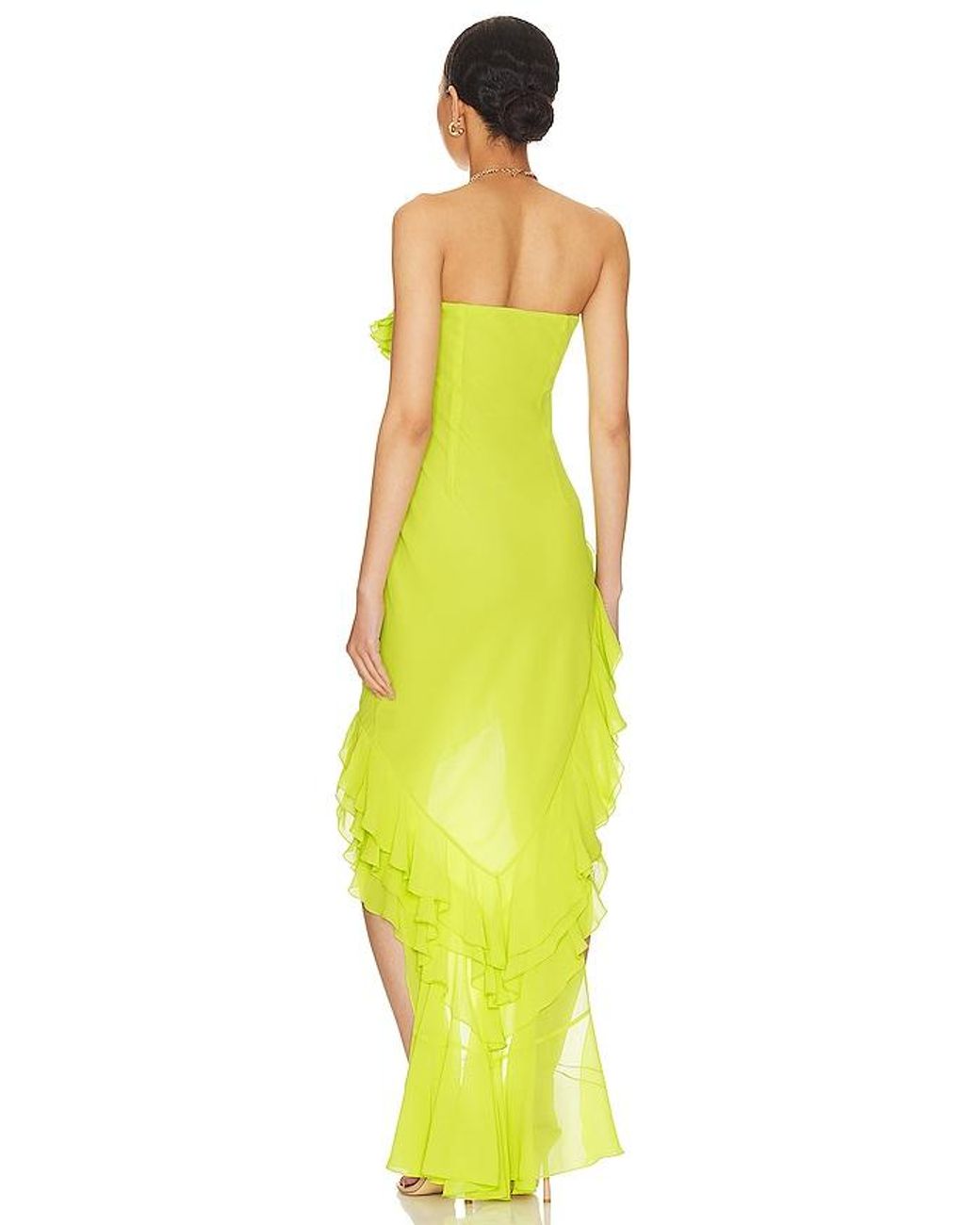 Robe Nehna En. Taille Also En Xs, S Nbd en coloris Yellow