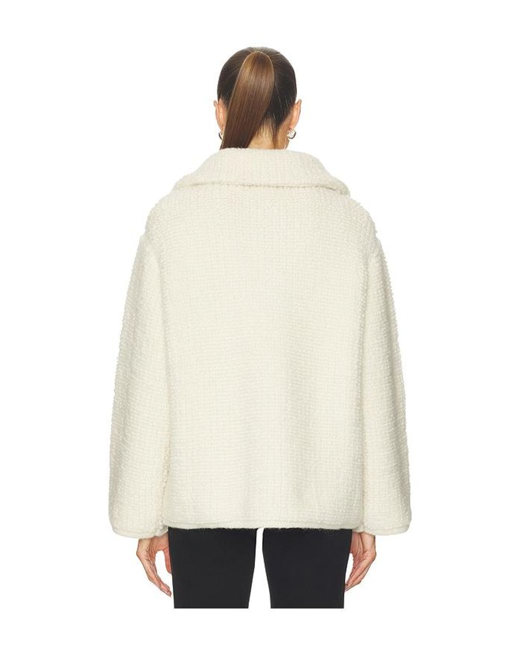 NAADAM Natural Alpaca Wool Toggle Coat