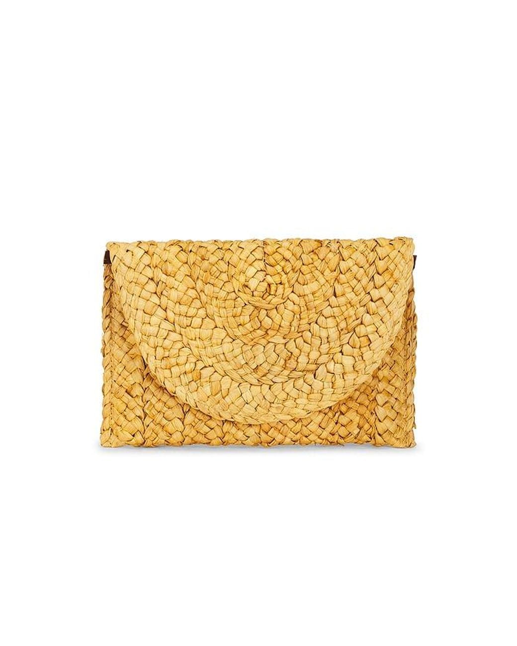 Lovers + Friends Yellow Nicole Clutch