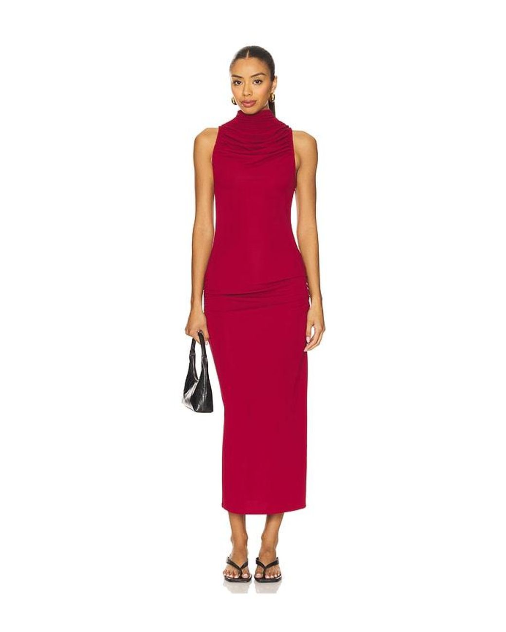 geel Red Hugo Dress