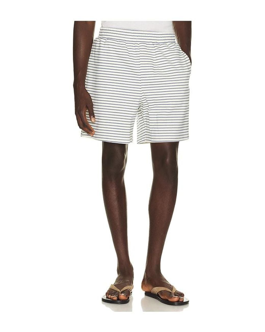 BOUND Multicolor Stripe Jacquard Shorts for men