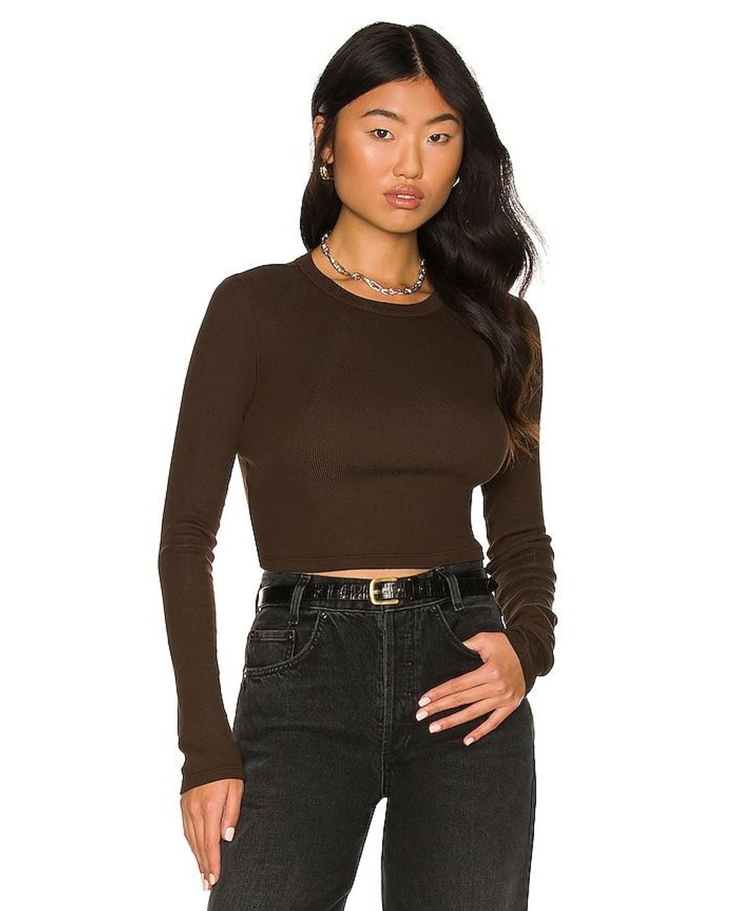 Cotton Citizen Black The Verona Crop Shirt