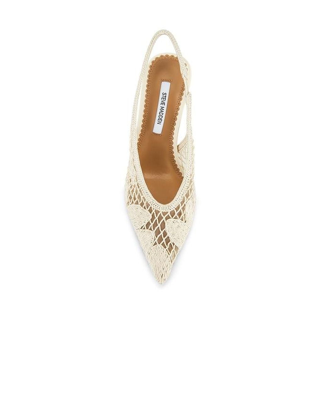 Steve Madden White Pumps Azure
