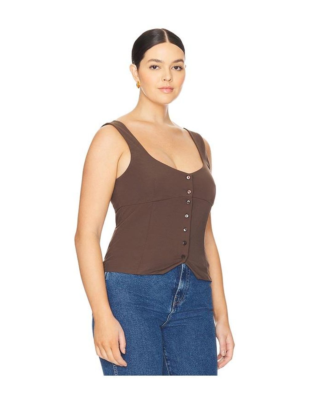 L'academie Brown 'Academie Evonne Top