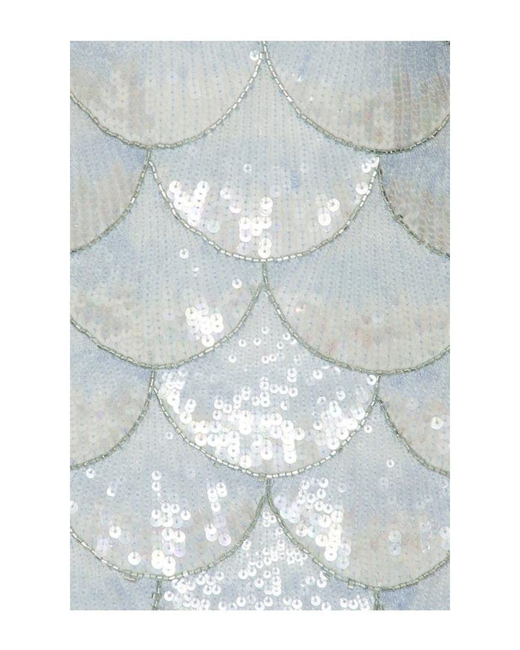 retroféte White Eileyn Embroidered Dress