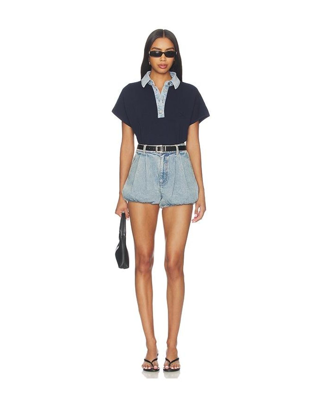SER.O.YA Blue Jo Denim Short