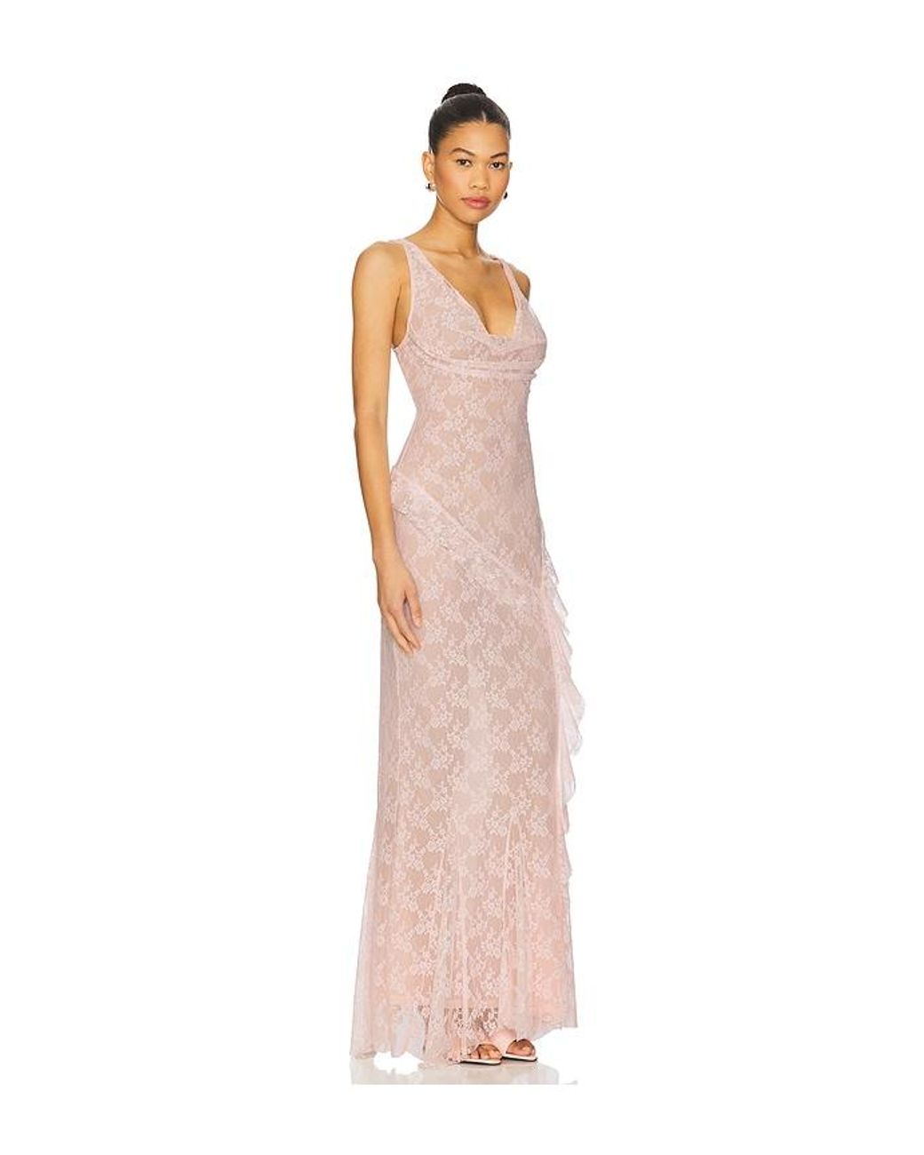 MAJORELLE White Camille Gown