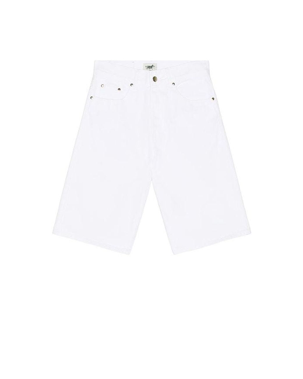 Siegelman Stable White Jorts for men