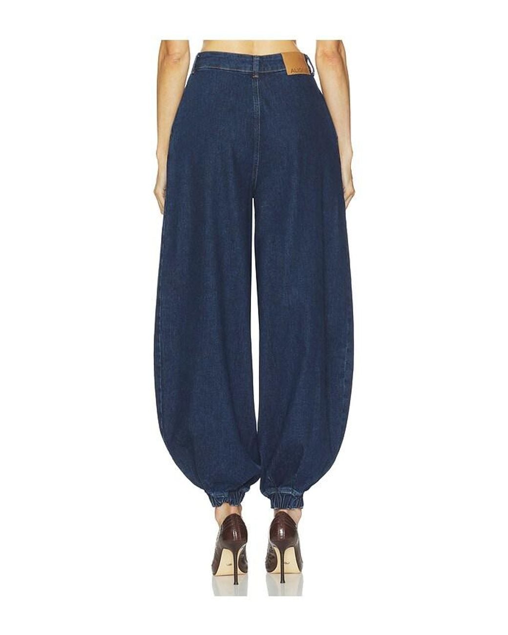 ALIGNE Blue Meryl Balloon Jean