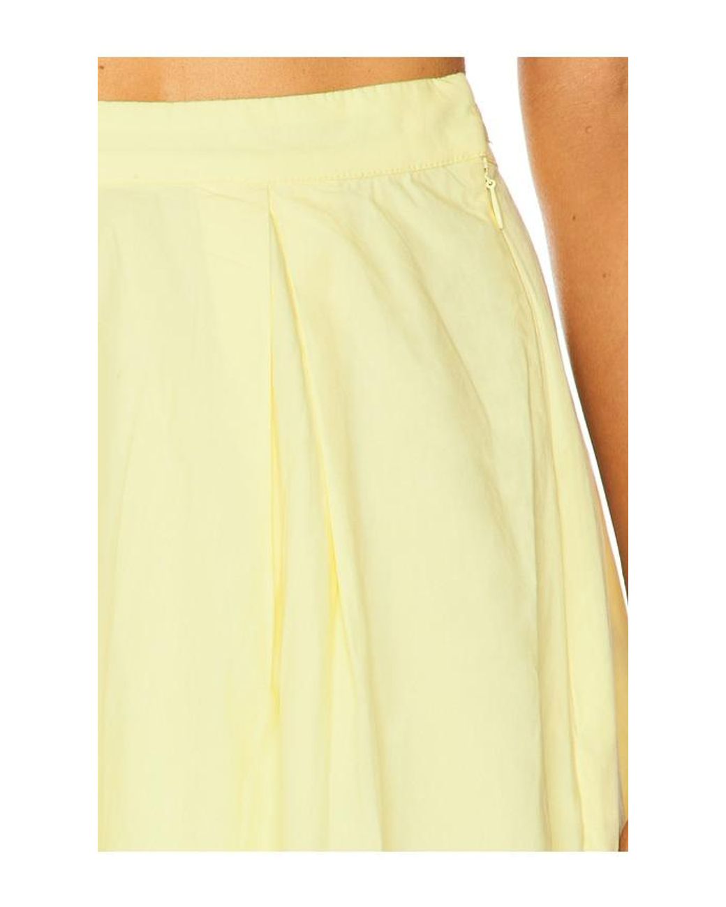 Azeeza Yellow Sheridan Skirt