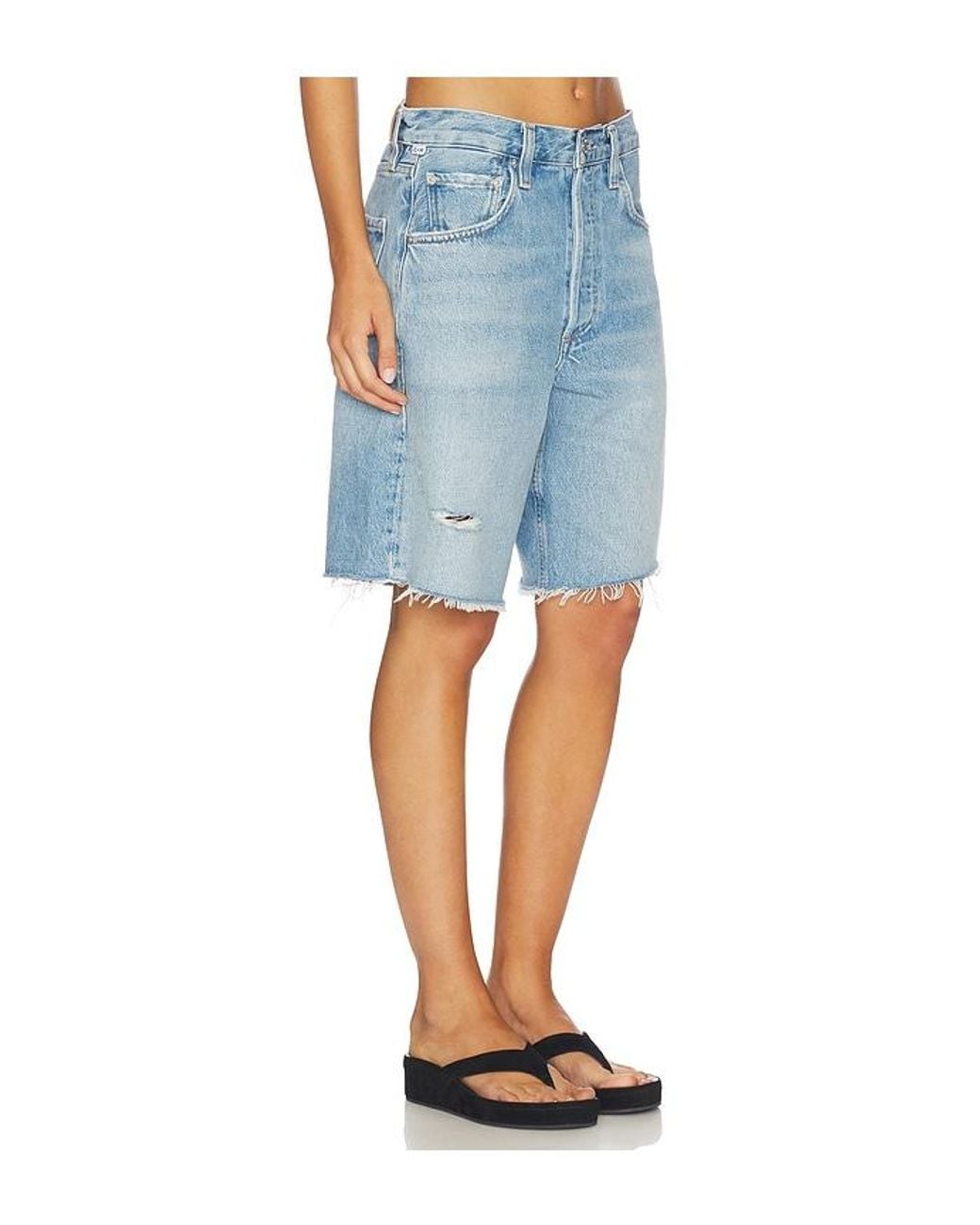 Citizens of Humanity Blue Ayla Short