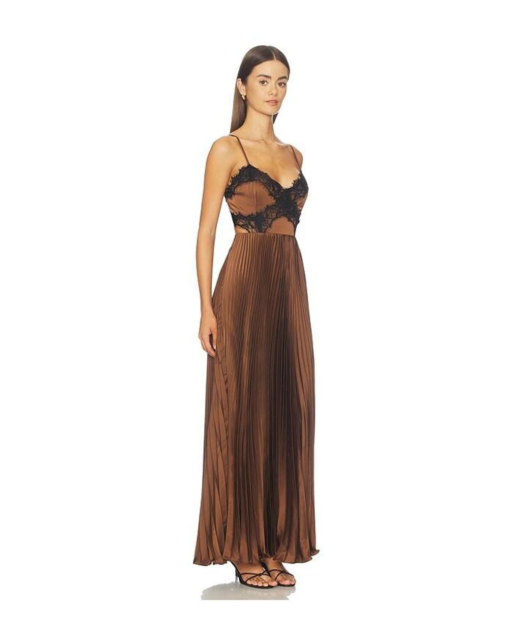 Astr Brown Andy Dress