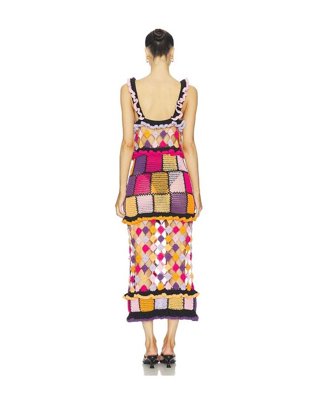 Celiab White Saturn Dress