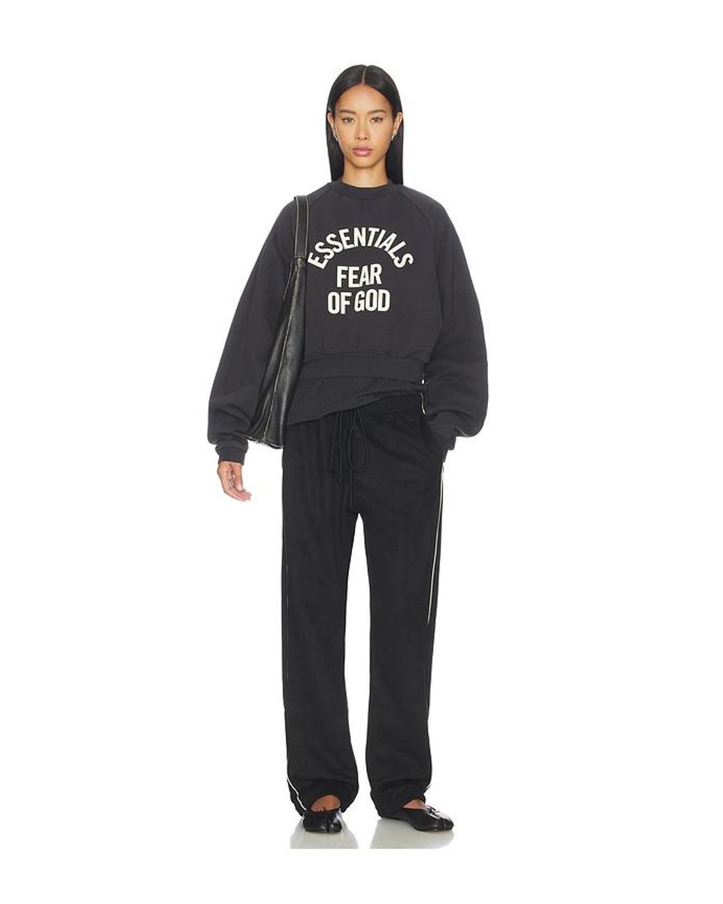 Fear Of God Black Signature Relaxed Pant