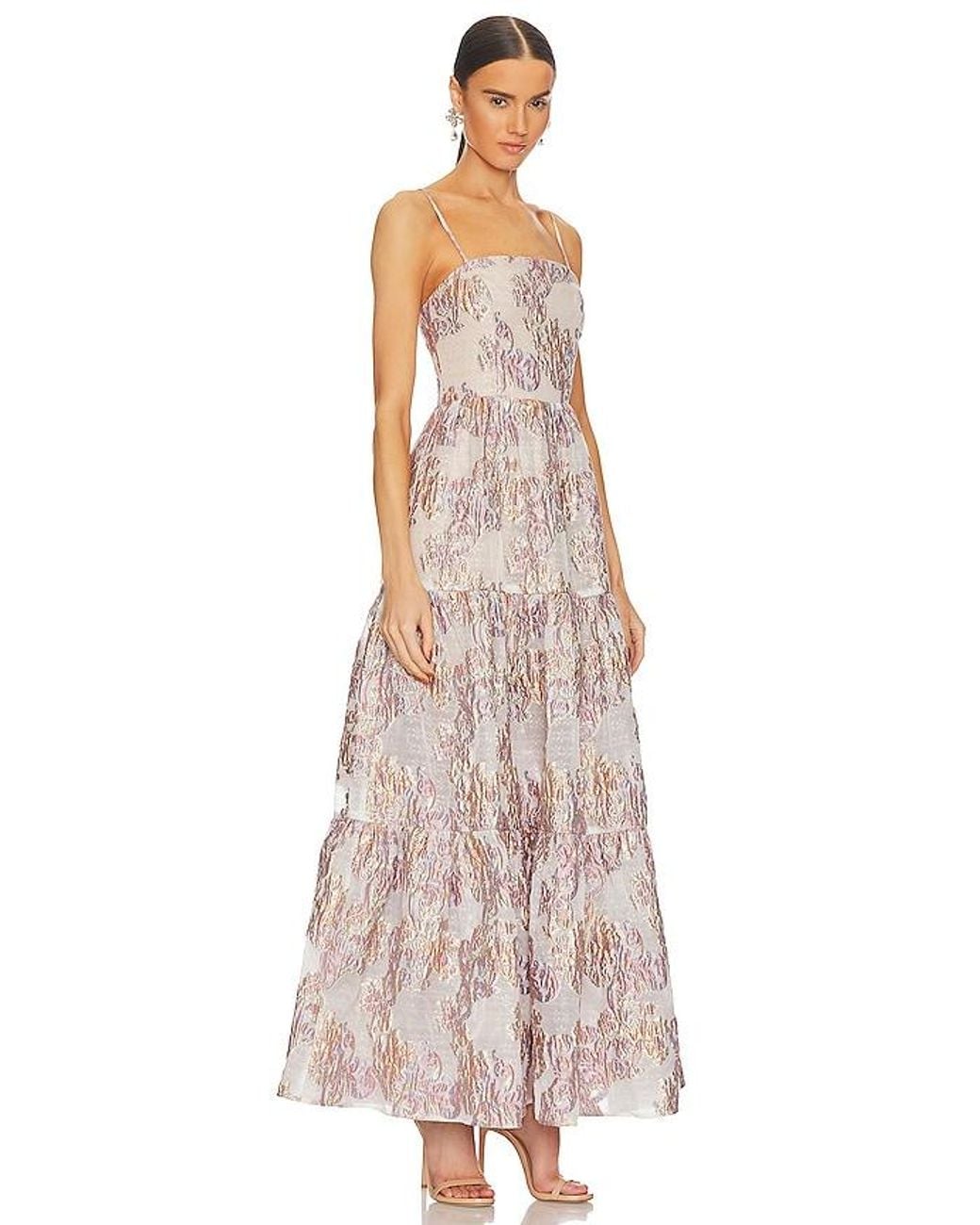 Elliatt White Halite Maxi Dress