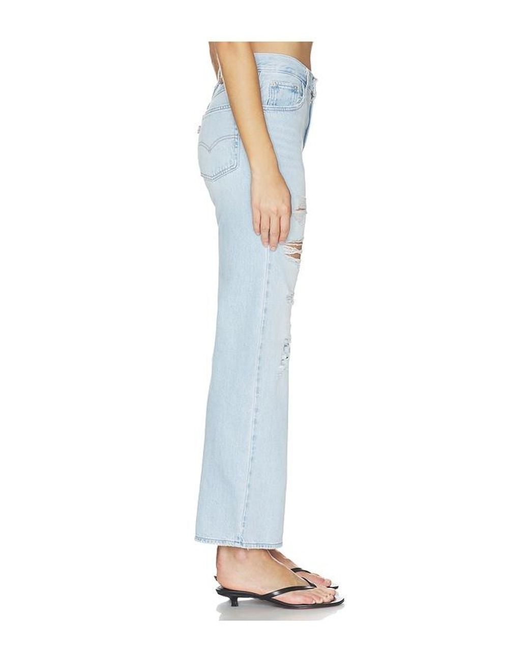 Levi's Blue Loose Boot