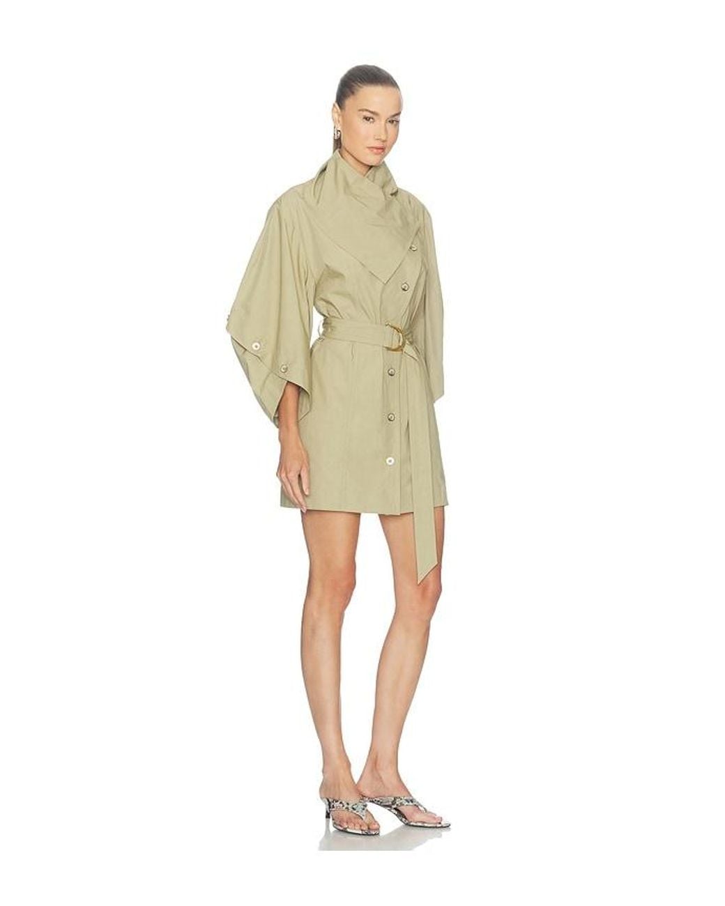 Zimmermann Natural Valiant Utility Mini Dress