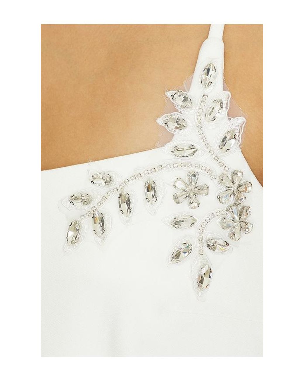 Elliatt White Veda Sequined Mini Dress