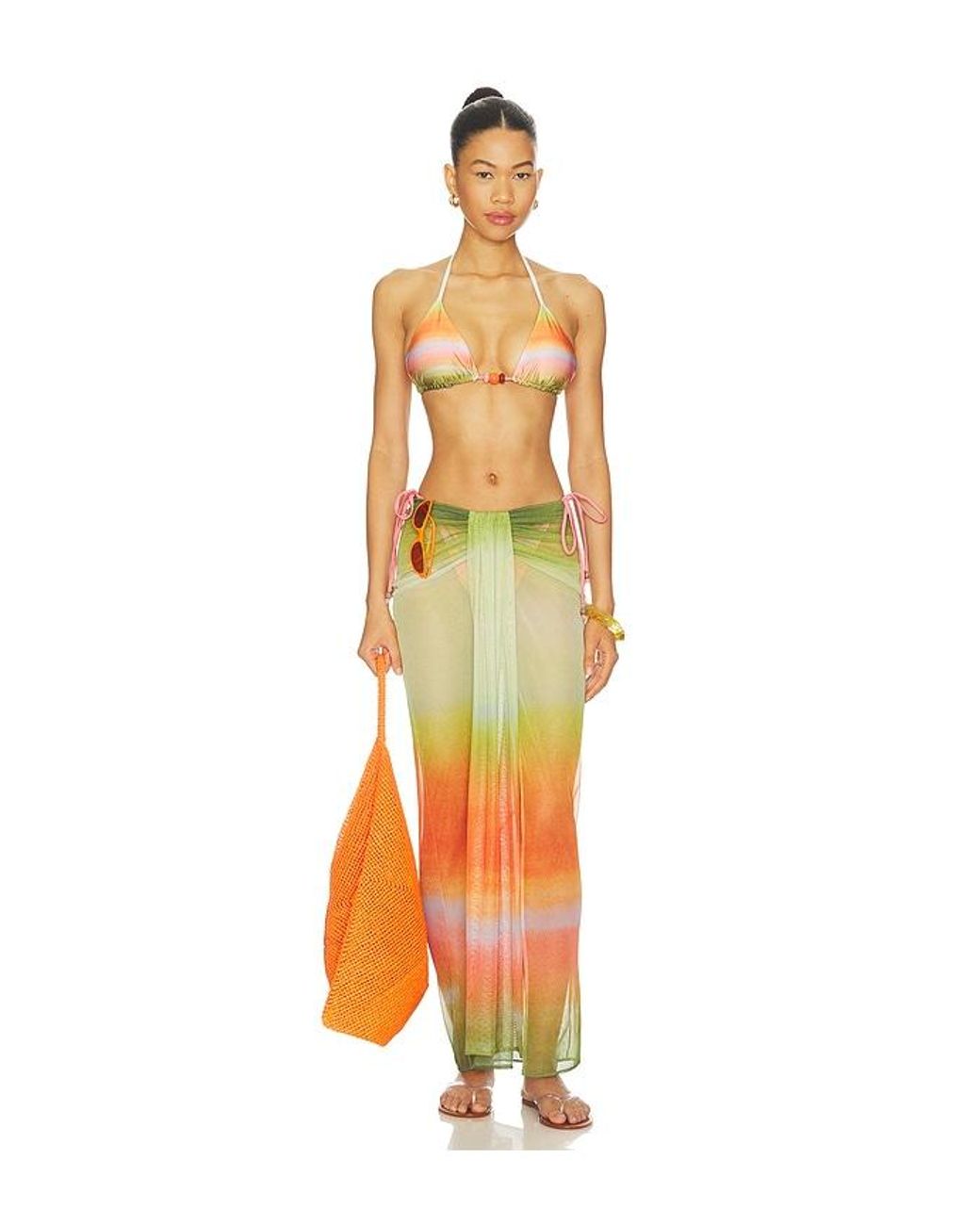 Baobab Yellow Nia Maxi Skirt
