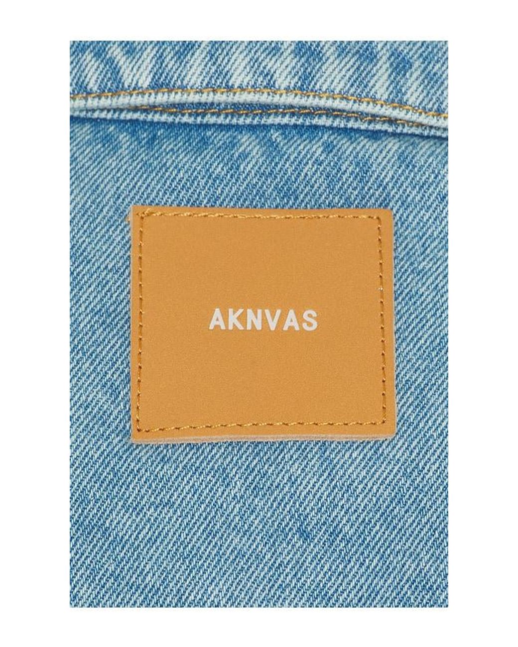AKNVAS Blue Alex Peplum Denim Jacket