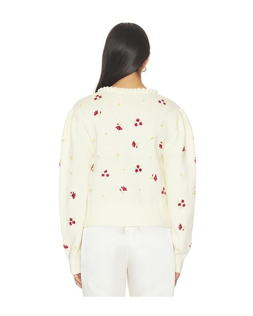 MAJORELLE Natural Talia Cardigan