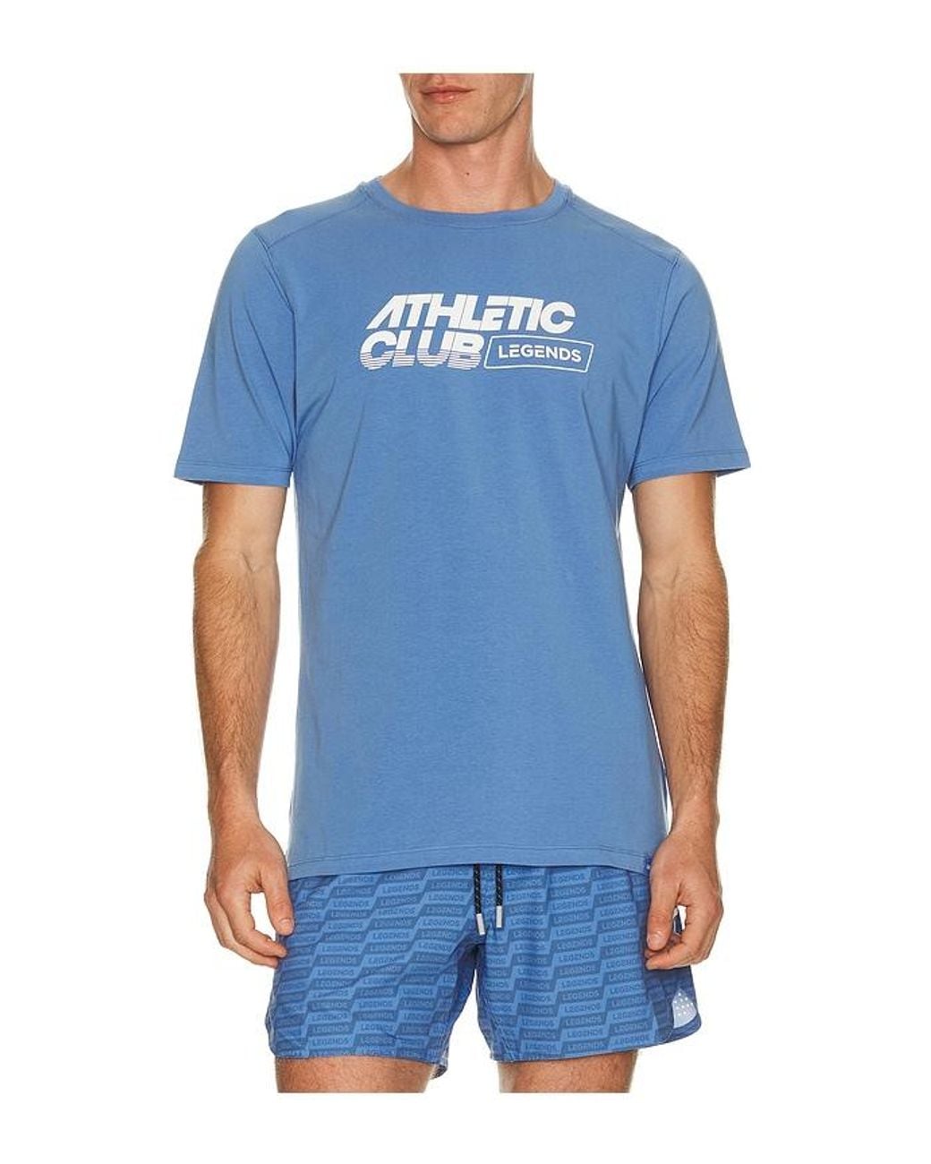 Legends Blue Aviation Lac Tee for men